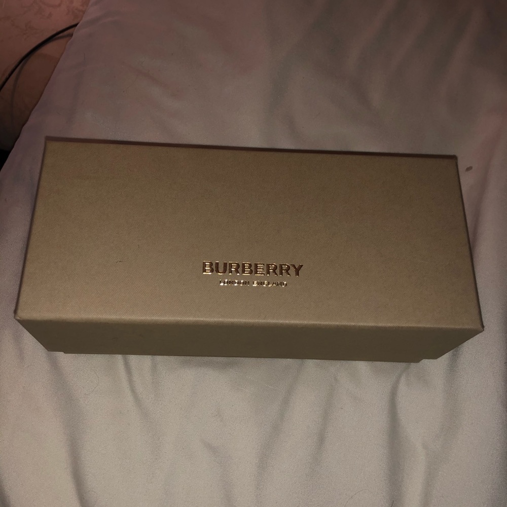 Authentic Burberry sunglass box from sunglass hut